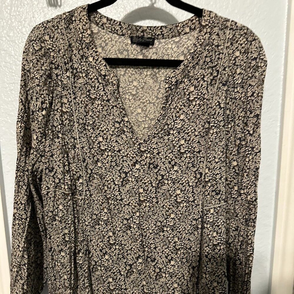 Lucky Brand Floral Blouse